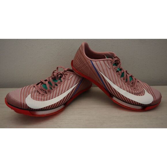 Nike HQ2058-600 Men's Sz 8 Women's Sz 9.5 Red Maxfly 2 Track Spikes Cleats - Picture 13 of 13